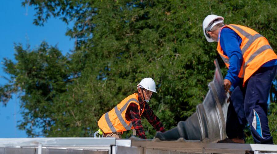 Roof repair in Baileys Harbor, WI